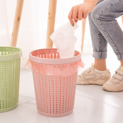 Chic Bin with Convenient Bag Dispenser